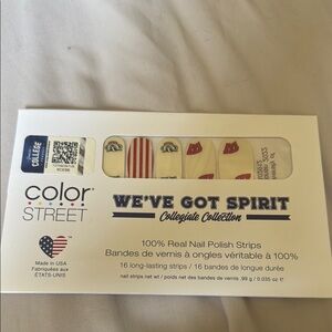 Color Street We've Got Spirit Nail Strips - University of Wisconsin 2022